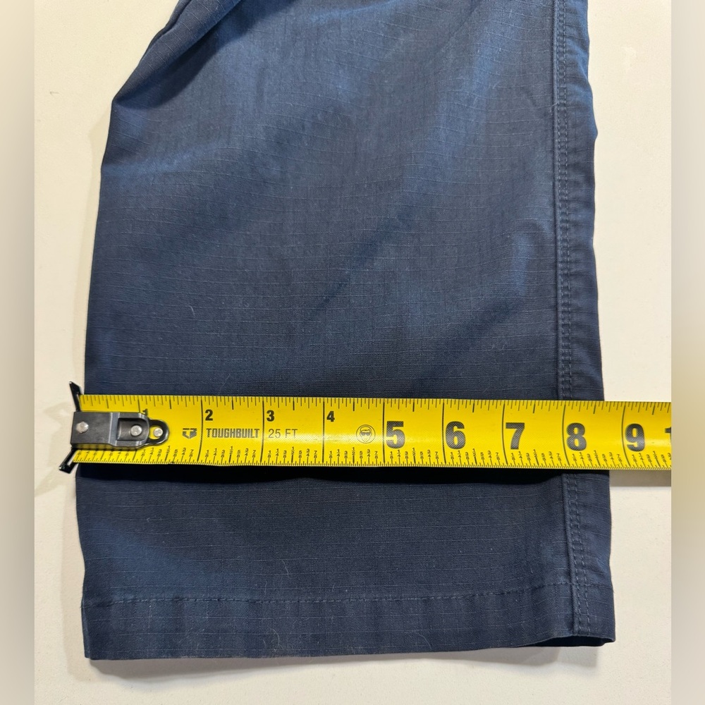5.11 Tactical Men’s Pants Large 34/36 Blue Cargo Ripstop Reinforced Knee Butt - Picture 10 of 10